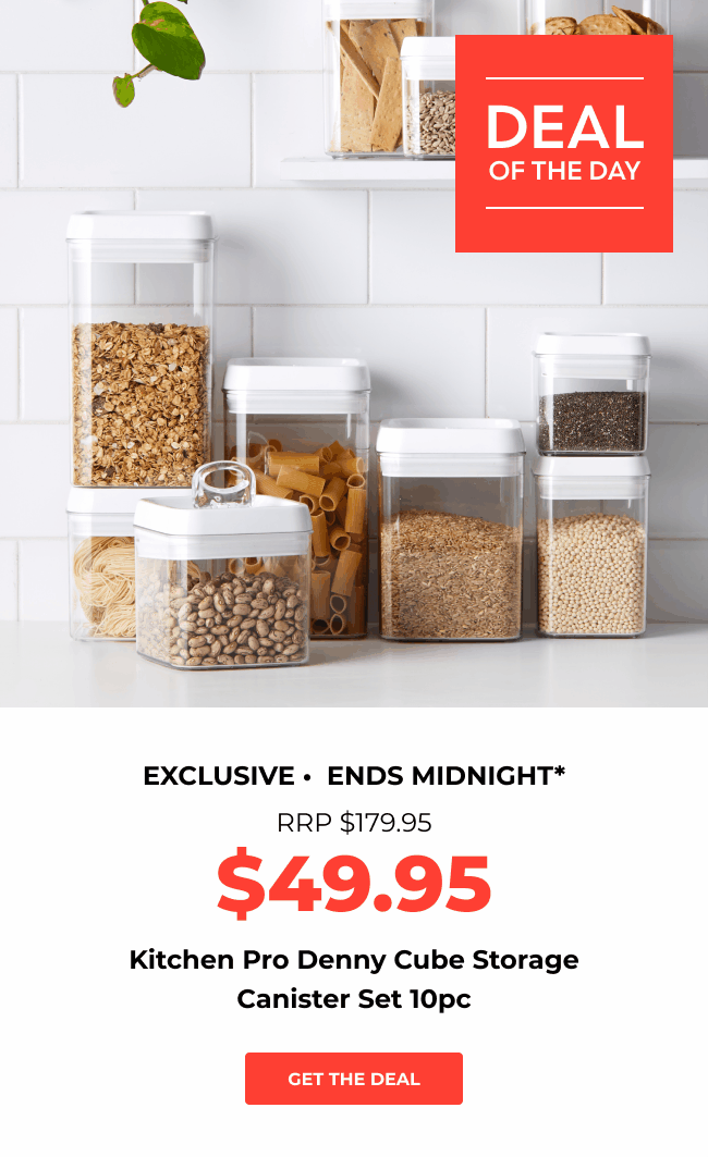 Deal of the day! 🔥 Save BIG on our bestselling pantry containers